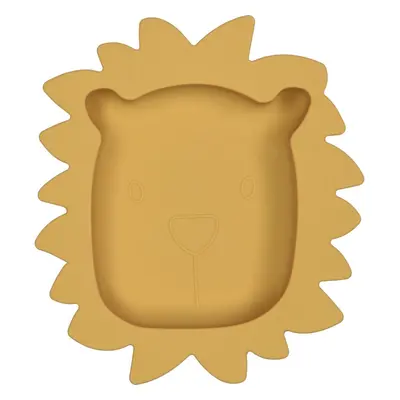 Tryco Silicone Plate Lion talíř Honey Gold 1 ks