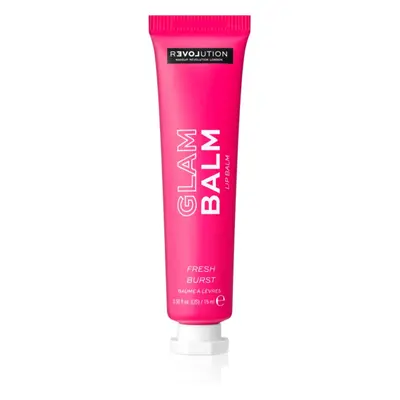 Revolution Relove Glam Balm výživný balzám na rty s vůní Fresh Burst Watermelon 15 g