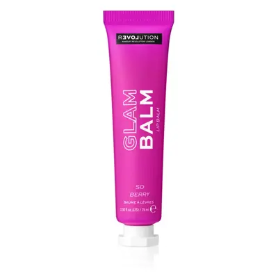 Revolution Relove Glam Balm výživný balzám na rty s vůní So Berry 15 g