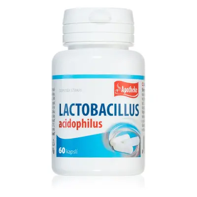 Apotheke Lactobacillus acidophilus kapsle pro podporu zažívání 60 cps