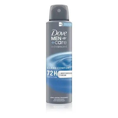 Dove Men+Care Advanced antiperspirant ve spreji pro muže Clean Comfort 150 ml