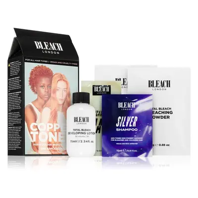 Bleach London Toner Kit semi-permanentní barva na vlasy pro blond vlasy odstín Copper 1 ks