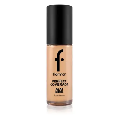 flormar Perfect Coverage Mat Touch Foundation matující make-up pro smíšenou až mastnou pokožku o