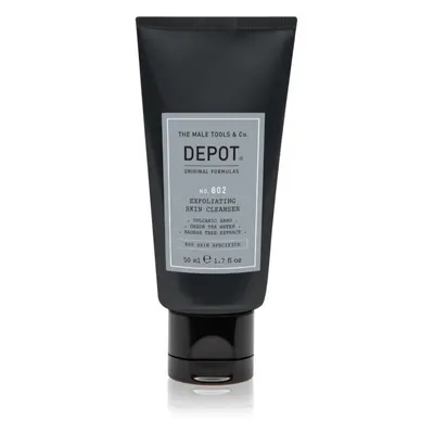 Depot No. 802 Exfoliating Skin Cleanser exfoliační čisticí gel pro muže 50 ml