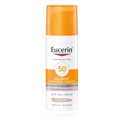 Eucerin Sun Pigment Control Tinted ochranná emulze proti hyperpigmentaci pleti SPF 50+ odstín Me