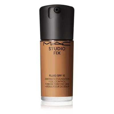 MAC Cosmetics Studio Fix Fluid SPF 15 24HR Matte Foundation + Oil Control matující make-up SPF 1