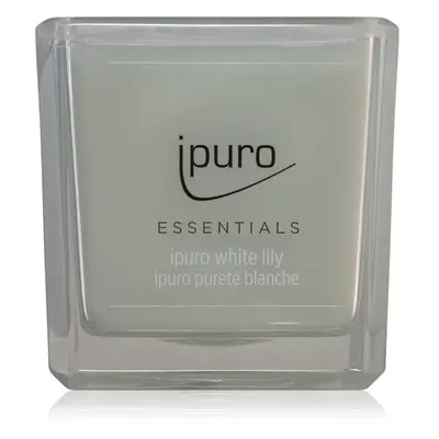 ipuro Essentials White Lily vonná svíčka 125 g