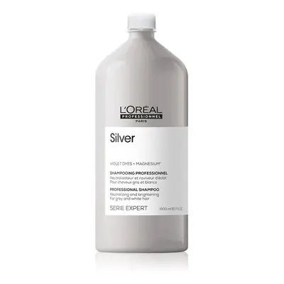 L’Oréal Professionnel Serie Expert Silver stříbrný šampon pro šedivé vlasy 1500 ml