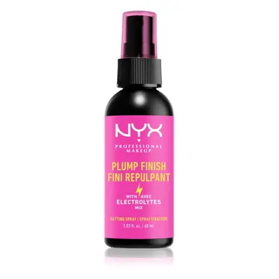 NYX Professional Makeup Plump Finish Setting Spray fixační sprej na make-up s vitamíny 60 ml