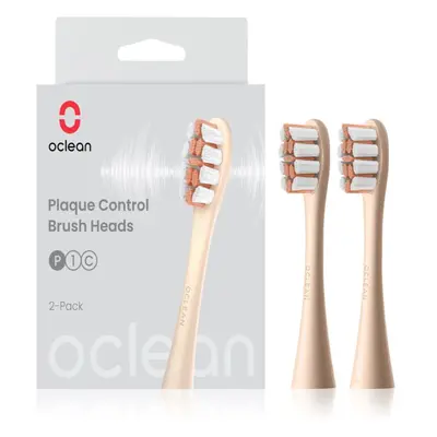 Oclean Brush Head P1C8 náhradní hlavice Gold 2 ks