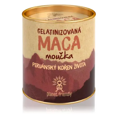 Planet Friendly Maca moučka gelatinizovaná prášek pro podporu fyzického a duševního zdraví 125 g