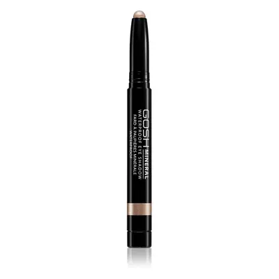 Gosh Mineral Waterproof dlouhotrvající oční stíny v tužce voděodolné odstín 002 Golden Brown 1,4