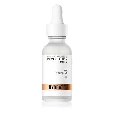 Revolution Skincare Hydrate 100% Squalane 100% squalane pro rozjasnění a vyhlazení pleti 30 ml