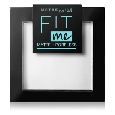 MAYBELLINE NEW YORK Fit Me! Matte+Poreless matující pudr odstín 090 Translucent 9 g