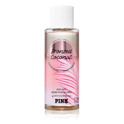 Victoria's Secret PINK Bronzed Coconut tělový sprej pro ženy 250 ml