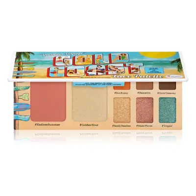 theBalm Voyage Gold Coast paletka na tvář 10 g