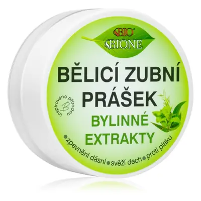 Bione Cosmetics Dentamint Bylinné Extrakty bělicí zubní pudr 40 g