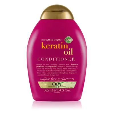 OGX Keratin Oil posilující kondicionér s keratinem a arganovým olejem 385 ml