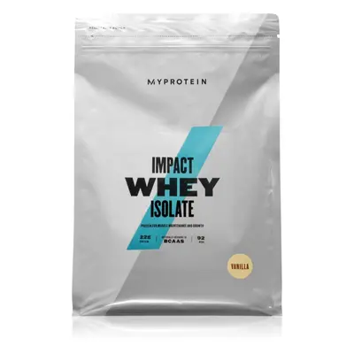 MyProtein Impact Whey Isolate syrovátkový izolát příchuť Vanilla 1000 g