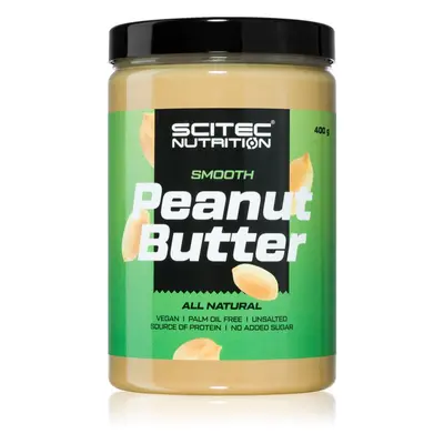 Scitec Nutrition Peanut Butter crunchy 100% ořechový krém Smooth 400 g