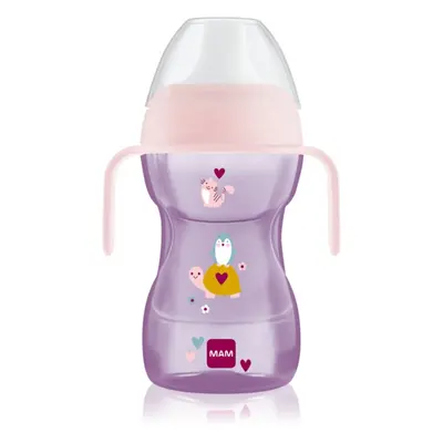 MAM Fun to Drink Cup tréninkový hrnek Pink 270 ml