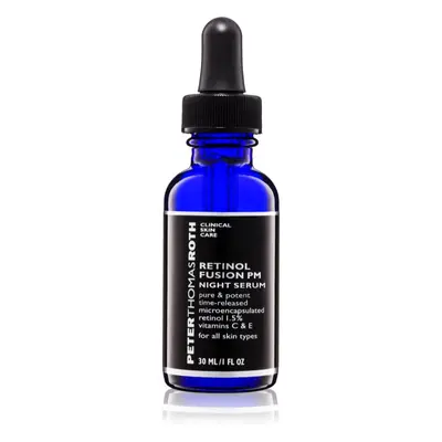 Peter Thomas Roth Retinol Fusion PM Night Serum noční protivráskové sérum s retinolem 30 ml