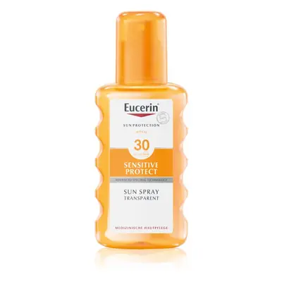 Eucerin Sun Dry Touch Oil Control transparentní sprej na opalování SPF 30 200 ml