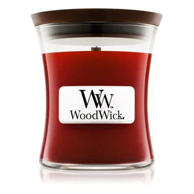 Woodwick Cinnamon Chai vonná svíčka s dřevěným knotem 85 g