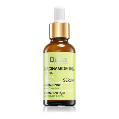 Delia Cosmetics Niacinamide 10% + zinc obnovující sérum na obličej, krk a dekolt 30 ml