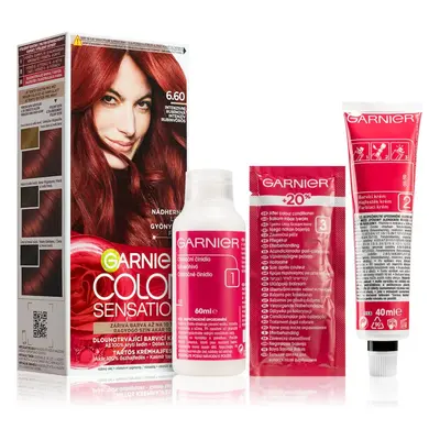 Garnier Color Sensation barva na vlasy odstín 6.60 Intense Ruby 1