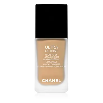 Chanel Ultra Le Teint Flawless Finish Foundation dlouhotrvající matující make-up pro sjednocení 