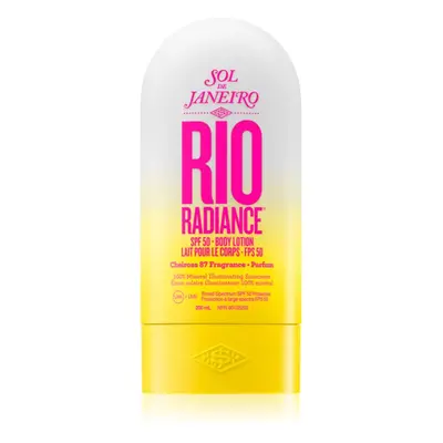 Sol de Janeiro Rio Radiance rozjasňující a hydratační mléko pro ochranu pokožky SPF 50 200 ml