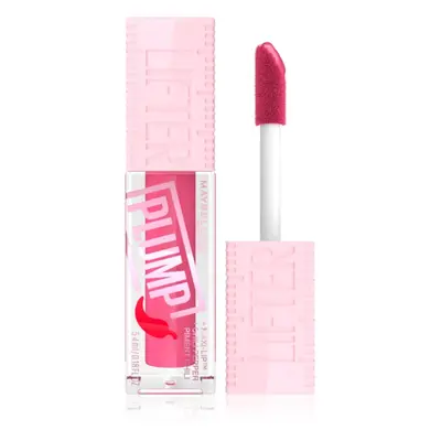 MAYBELLINE NEW YORK Lifter Plump lesk na rty se zvětšujícím efektem odstín 003 Pink Sting 5.4 ml