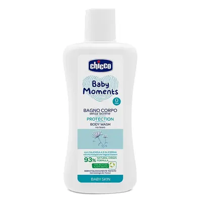 Chicco Baby Moments šampon na celé tělo pro děti 200 ml