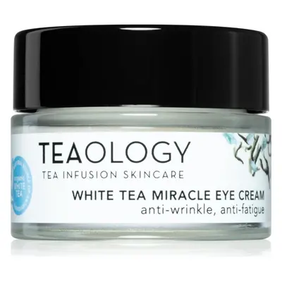 Teaology Anti-Age White Tea Miracle Eye Cream oční krém pro korekci tmavých kruhů a vrásek 15 ml