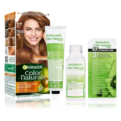 Garnier Color Naturals Creme barva na vlasy odstín 6.41 Sweet Amber 1 ks