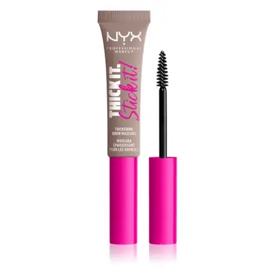 NYX Professional Makeup Thick it Stick It Brow Mascara řasenka na obočí odstín 02 Cool Blonde 7 