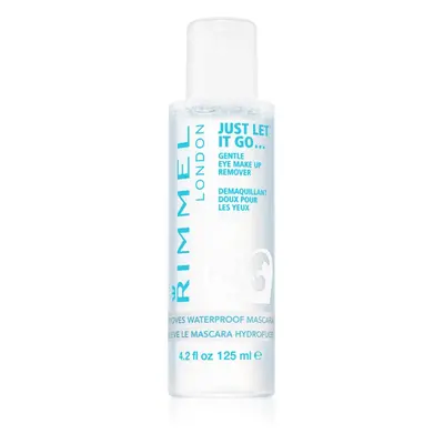 Rimmel Just Let It Go... Gentle Eye Make Up Remover jemný odličovač očí pro ženy 125 ml