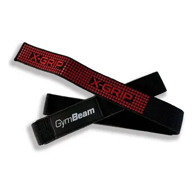 GymBeam X-Grip posilovací trhačky barva Black