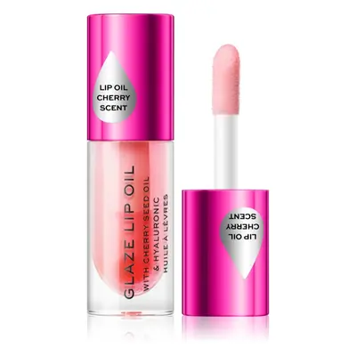 Makeup Revolution Glaze olej na rty odstín Glam Pink 4,6 ml