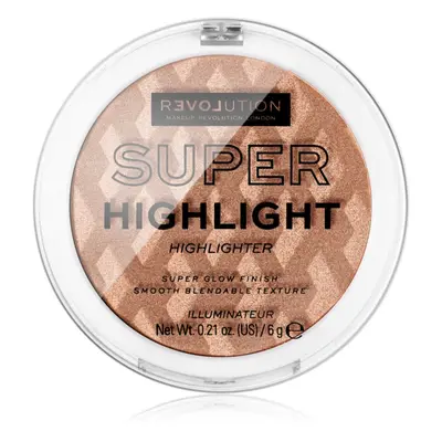 Revolution Relove Super Highlight rozjasňovač odstín Rose 6 g