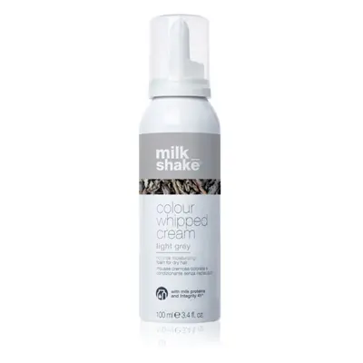 Milk Shake Colour Whipped Cream tónovací pěna pro všechny typy vlasů Light gray 100 ml