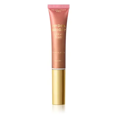 Revolution PRO Hydra Bright krémová tvářenka odstín Golden 12 ml