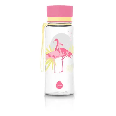 Equa Kids láhev na vodu pro děti Flamingo 400 ml