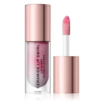 Makeup Revolution Ceramide Swirl hydratační lesk na rty odstín Pure Gloss Clear 4,5 ml