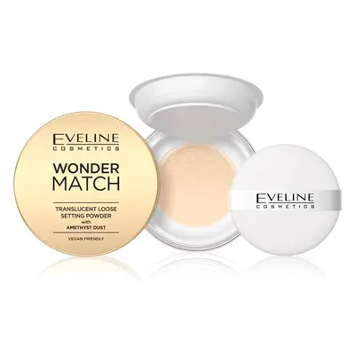 Eveline Cosmetics Wonder Match transparentní fixační pudr 6 g