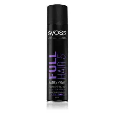 Syoss Full Hair 5 lak na vlasy s extra silnou fixací 300 ml