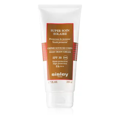 Sisley Super Soin Solaire Sun Visage voděodolný opalovací krém na obličej SPF 30 200 ml