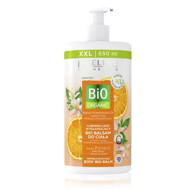 Eveline Cosmetics Bio Organic zjemňující tělový balzám se zpevňujícím účinkem 650 ml