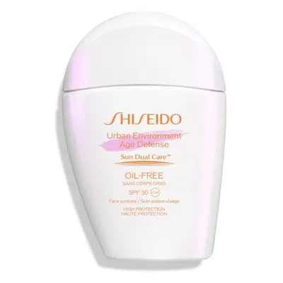 Shiseido Sun Care Urban Environment Age Defense matující opalovací krém na obličej SPF 30 30 ml